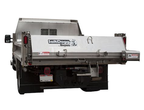 electric dump box tailgate sander|SaltDogg® Electric Replacement Tailgate Spreader .